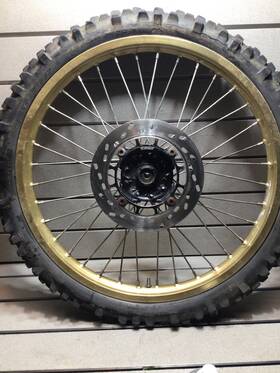 Suzuki 43523 Sp200 Enduro Front Wheel Oem Assy Rim Hub Disc No Tire