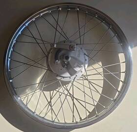 Suzuki 54110-11000 1965-1971 T20 Ts250 Scrambler T250 R Hustler Oem Front Rim / Wheel 21 Inch X
