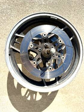 54111-00a20-291 Suzuki 85 Gs1150 Ef Front Wheel Mag Rim 16x2.75 Oem Straight