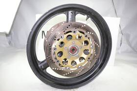 54111-03fa1-019 Suzuki 2000 - 2003 Bandit 600 Gsf600s Oem Front Wheel Rim With Rotors Straight