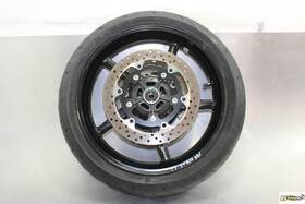 54111-18k00-019 Suzuki 2017 Sv650 Front Wheel Rim W Tire Rotors Black Oem Sv 650 17-21 17x3.5