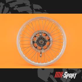 Suzuki 54111-44b01 90-91 1991 Dr650s Dr650 Oem Front Wheel Rim Rotor Hub Assembly