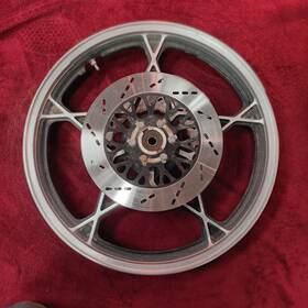 54111-47601 Suzuki 1978 Gs 750 Gs750 Front Wheel Rim With Brake Rotors #8741