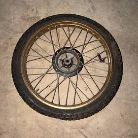 55311-14510 Suzuki 1985 Sp125cc Sp125 Dr200 Front 21 Inch Wheel Rim Hub Oem 2.75/21