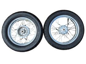 Suzuki 553110ae00 2006 Gz250 Wheel Rim With Tire Front And Rear Pair R 16 15 Oem