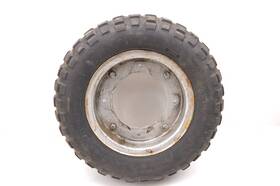 55313-27000-046 Suzuki 71 Trailhopper 50 Front Wheel Rim And Tire 3.50-8 Mt50