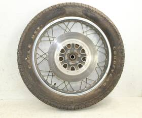 64110-45000 Suzuki 1977 Gs 750 Rear Wheel Rim With Sprocket And Brake Rotor
