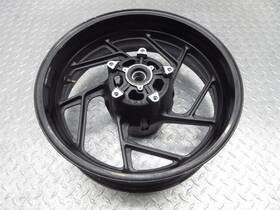 64111-13k00-019 Suzuki 2023 19-23 Gsx-s750 Rear Back Wheel Rim 17x5.5 Bent Lip Wobble Hop Video