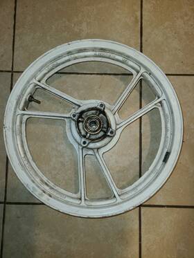 64111-20a01 Suzuki 1986 1987 86 87 Rg500 Gamma Oem Rear Wheel Rim Straight 17x2.75