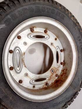 64611-07000 Suzuki Rv125 Rear Wheel Rim Fits 1972-1978