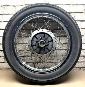 65311-11220 Suzuki Gt380 Sebring Rear Back Wheel Rim Tire Hub Rotor Oem Takasago