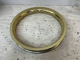 65311-20930 Suzuki 1985 Rm 80 Used Takasago 14x1.60 Gold Rear Wheel Rim 32 Hole