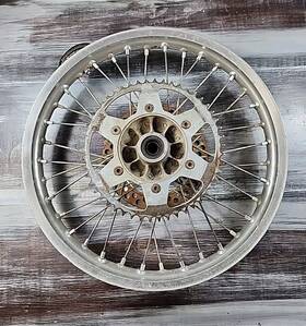 65311-36e00 Suzuki 1990 - 2008 Rm125 Rear Wheel Takasago 19 Inch X1.85