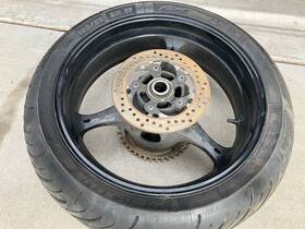 75390 Suzuki 2006 2007 Gsxr600 Gsxr750 Oem Rear Wheel Straight Rim Rotor Sprocket
