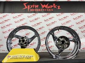 Nj005 Suzuki 08- 20 Hayabusa Chrome Rims-not Abs