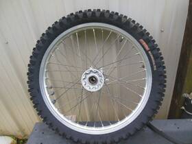Zz444 Suzuki 00-22 Drz400 Drz400e Drz400s Oem 21 Inch Front Wheel Rim Hub Tire Takasago