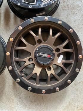 14s3-3257 System 3 Sb-4 Beadlock Wheel 14x7 4/156 4 Bronze 14s3-3257 System 3 Sb-4 Beadlock Wheel 14x7 4/156 4 Bronze