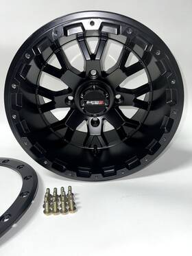 15s3-31371 System 3 Sb-4 Wheel - 15x10 4/137 Matte Black Used 15s3-31371 System 3 Sb-4 Wheel - 15x10 4/137 Matte Black Used