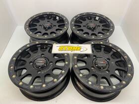 System 3 15s3-5537 Sb-5 Beadlock Wheel Set Of 4 15x7 4/137 5 2 Wheels Can Am X3 Rims