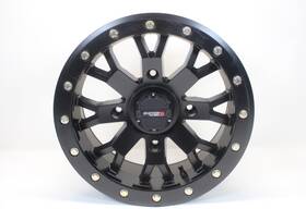 15s3-3157 System 3 Off-road 4/156 Sb-4 Beadlock Wheel 15x7 4.0 3.0 Matte Black-15s3-3157