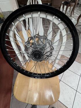 123-456 Takasago 2011 Husqvarna Cr 125 Wr 250 Excel Wheel Front Black Rim