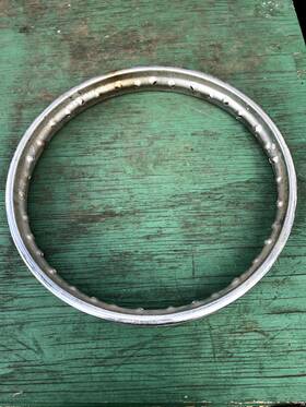 160ax18 Takasago W 7dy Rim 18 Inch 36 Spoke Japan Retro Moto Wheel