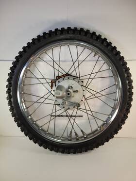 Msr-100 Takasago 160ax21 1970 Harley Baja Competition Racing Front Wheel Brake Tire Rim Aermacchi Msr-100 Takasago 160ax21 1970 Harley Baja Competition Racing Front Wheel Brake Tire Rim Aermacchi