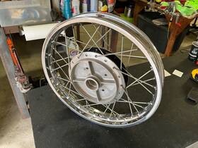 185bx18 Takasago 18 Inch X 2 Motorcycle Wheel