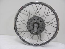 3f-204 Takasago 1974 Yamaha Dt125 Complete Rear Wheel Assembly With 45t Sprocket