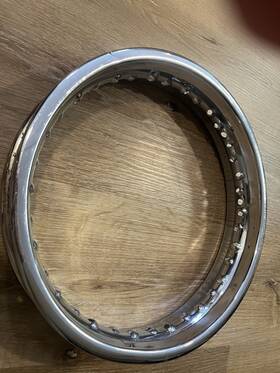 902-02 Takasago N 12x1.60 Dirt Bike Rim Used