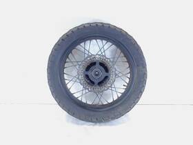 607289 Tao 2019-2025 Racer Tbr7 250cc Black Laced 17 Inch Rear Wheel Rim And Tire