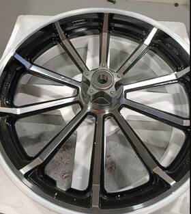 Hd-fw-c1001-006-bla-ca Tarazon 21x3.5 Front Wheel Rim Dual Disc Hub For Harley Touring Bagger 09-24 Road Glide