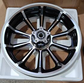 Hd-fw-c1009-008-bla Tarazon Front Wheel Rim Hub 16x3.5 For Harley Sportster Forty Eight Xl1200x X48 Used