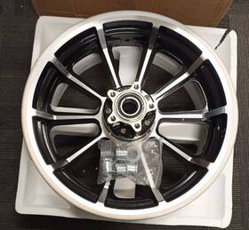 Hd-rw-c1009-018-bla Tarazon 16x3.5 Rear Wheel Rim Hub For Harley Touring Road Electra Glide Classic Flhtc