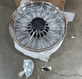 Hd-rw-c361-1-chr-ca58 Tarazon 18x5.5 Fat Spoke Rear Wheel Rim For Harley Dyna Low Rider Fxdl Wide Glide Fxdwg