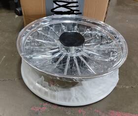 Hd-rw-c361-chr-sky25 Tarazon 18x5.5 Fat Spoke Rear Wheel Rim For Harley Dyna Street Bob Fxdb Low Rider Fxdl