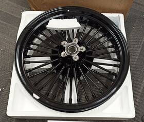 Hd-rw-c363-bla-1-rf-0908 Tarazon 18x3.5 Fat Spoke Wheel Rear Rim For Harley Heritage Softail Boy Deluxe Used