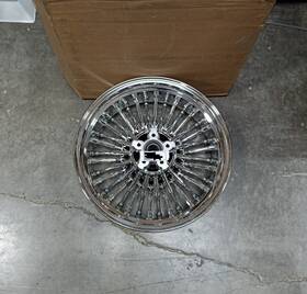 Hd-rw-c364-chr-fb Tarazon 16x5.5 Fat King Spoke Wheel Rear For Harley Dyna Bob Fxdb Wide Glide Fxdwg