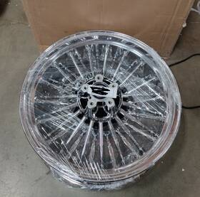 Hd-rw-c365-chr-ca89 Tarazon 16x5.5 Fat Spoke Rear Wheel Rim Abs For Harley Touring Street Glide 2009-2024