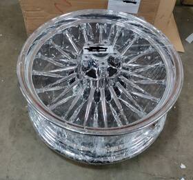 Hd-rw-c365-chr-gsp Tarazon 16x5.5 Fat Spoke Rear Wheel Rim For Harley Electra Street Glide Road King 09-up
