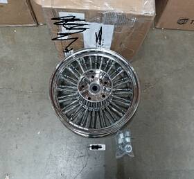 Hd-rw-c365-chr-rf Tarazon 16x5.5 Fat Spoke Rear Wheel For Harley Touring Road Electra Street Glide 09-up