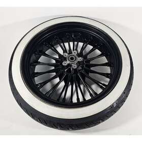 Hd-rw-c369-bla-efb Tarazon Harley Davidson 18 Inch Fat Spoke Rear Rim Softail Hd-rw-c369-bla-efb Tarazon Harley Davidson 18 Inch Fat Spoke Rear Rim Softail
