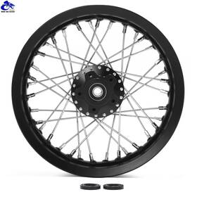 Tarazon Rw-12215bla-661bla-8261-0612 12 Inch Spoke Rear Wheel Rim Hub For Talaria Sting/xxx Electric Dirt Bike
