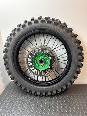 Rw19kws621rbre-sky-3.11 Tarazon 2010 Kx250 18 Inch Rear Wheel Rim Hub Tire 06-18 06-13 Kx450 19-24 Back