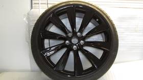 21x8.5j Tesla Et40 One 2012-2015 Model S 21 Inch Wheel Rim Tire Alloy Aftermarket