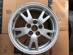 11120618381y Toyota 2010-2015 Prius Rim Wheel 15x6 Alloy 5 Split Spoke Silver Oem 605