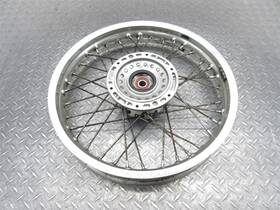 2000107 Triumph 2014 09-16 Thruxton 900 Front Wheel Rim Slight Wobble 18x2.5 Spoked Oem