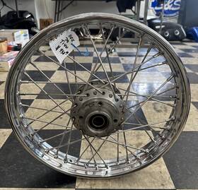 Triumph 37-7071 Rear Wheel 79 Bonneville Used Buchanan Spokes