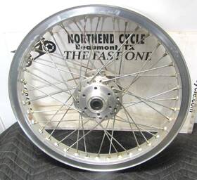 60416 Triumph 79-80 Bonneville 750 T140 D Front 19 Inch Spoke Wheel Rim Straight