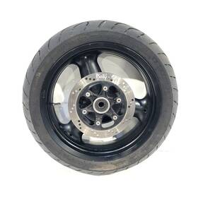 860.trip98 Triumph 1998 Sprint 900 Oem Rear Rim 3 Spoke With Good Tire